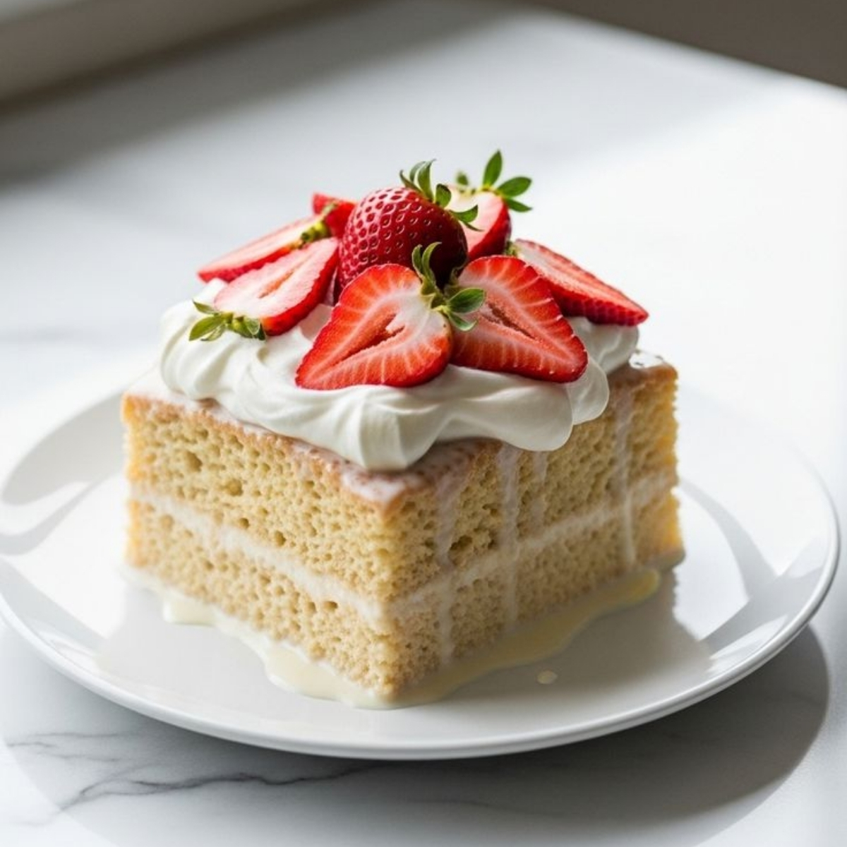 Strawberry Tres Leches