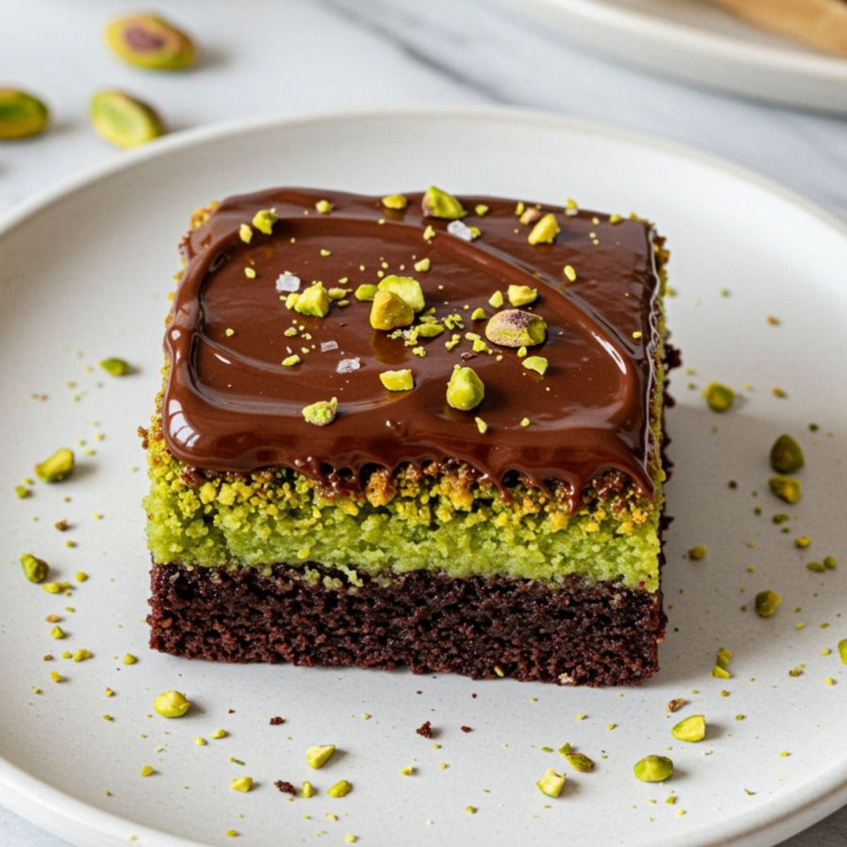 Kunafa Brownie